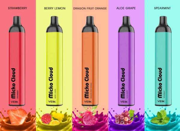 VEIIK Micko Q Portugal - VEIIK Micko Cloud Caneta vape descartável de 3000 baforadas 10pcs T88T55 vários sabores