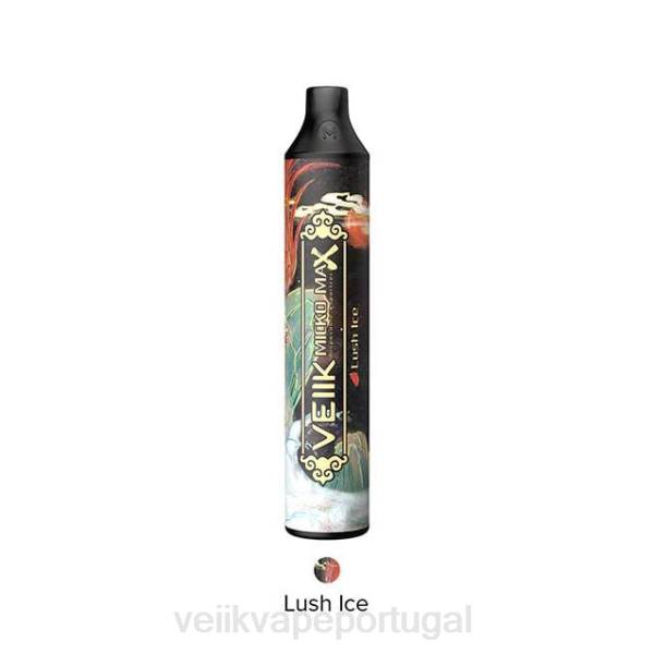 VEIIK Micko Q Portugal - VEIIK Micko Max vape descartável 1500 baforadas T88T15 gelo exuberante