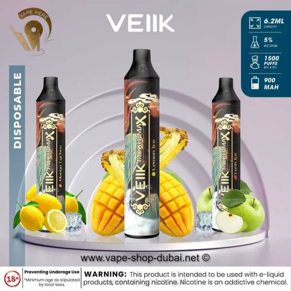 VEIIK Pod Portugal - VEIIK Micko MAX vape descartável 1500 baforadas T88T46 algodão doce de mirtilo