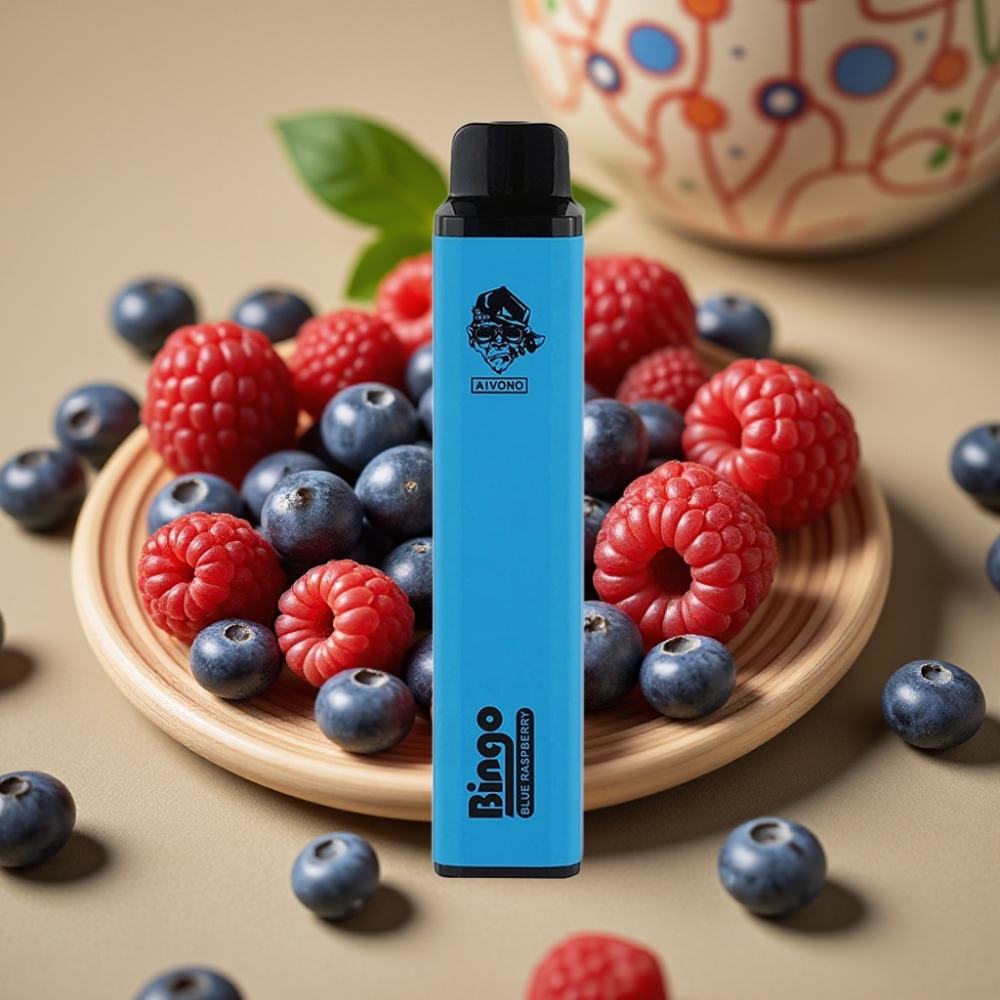 Aivono AIM BINGO 4000 Puffs 10mL 1000mAh Framboesa Azul Descartável