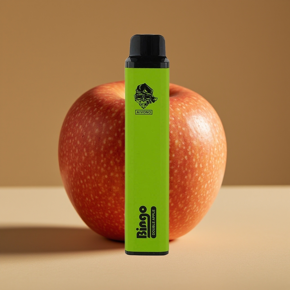 Aivono AIM BINGO 4000 Puffs Bateria 1000mAh 10mL Maçã Dupla
