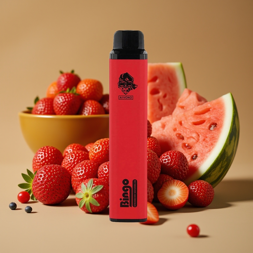 Aivono AIM BINGO 4000 Puffs Vape Morango Melancia 10mL 1000mAh
