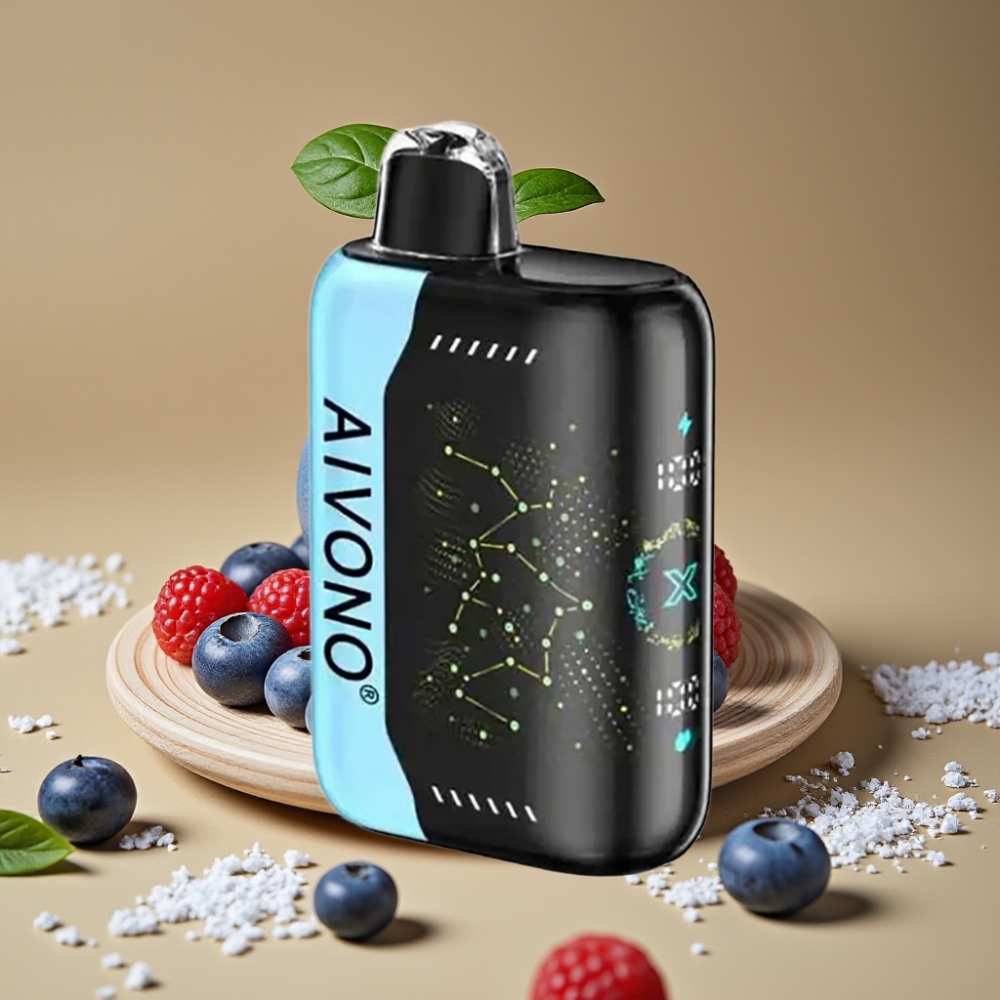 Aivono AIM BOOM 25000 Puffs 28ml 5% Nicotina Blue Razz Ice Descartável