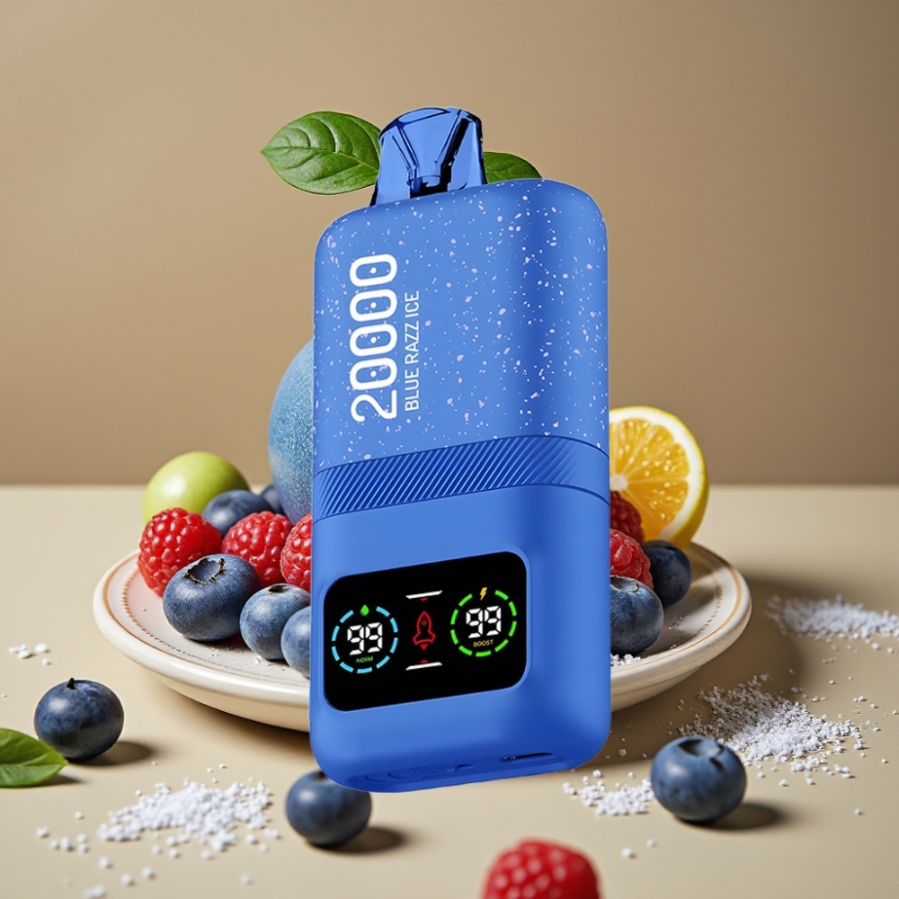 Aivono AIM MAGIC 20000 Puffs com 26ml E-líquido, 5% Nicotina, Bobina Dupla Mesh e Sabor Groselha Azul Gelo