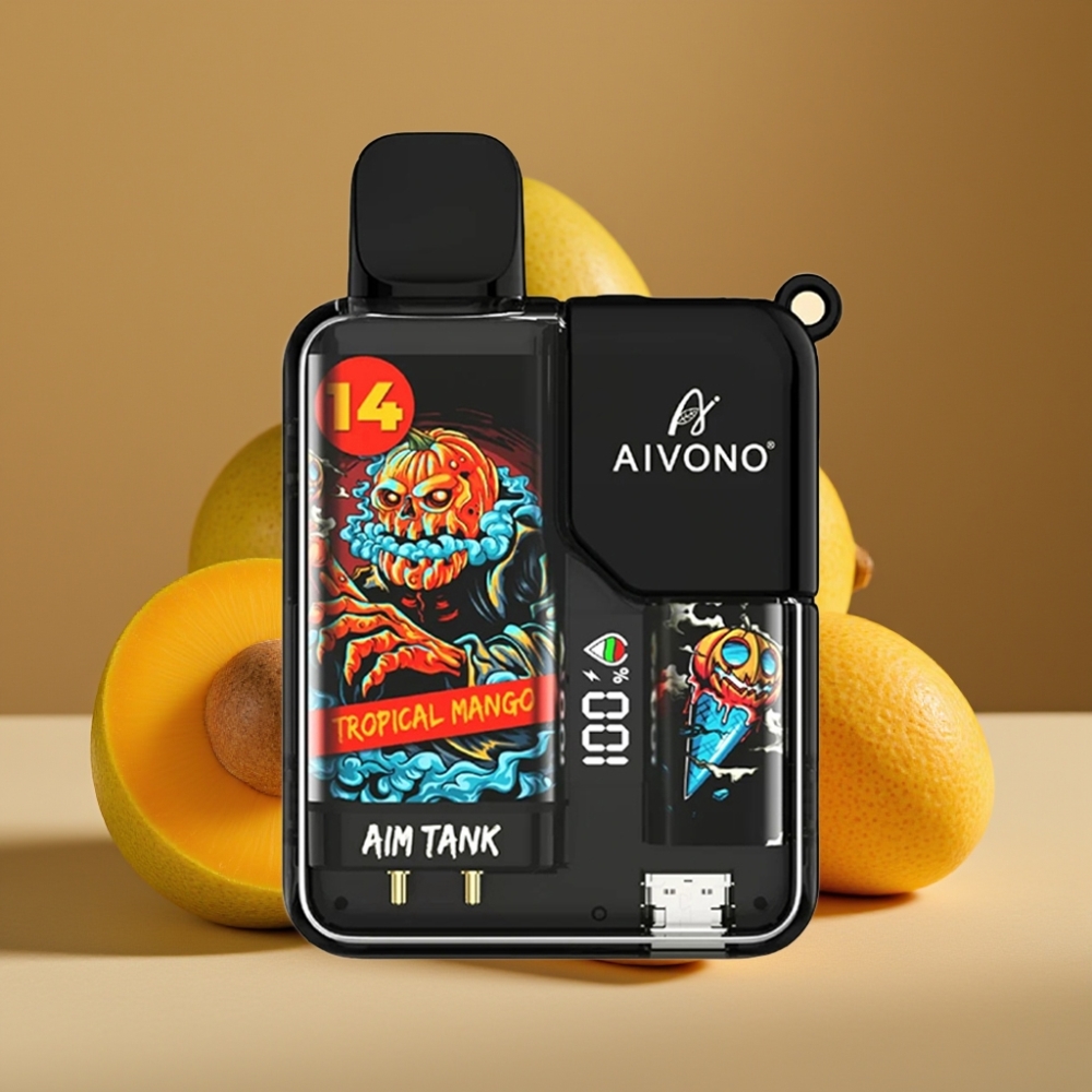Aivono AIM-TANK 9500 Puffs 18ml 650mAh LCD Manga Tropical