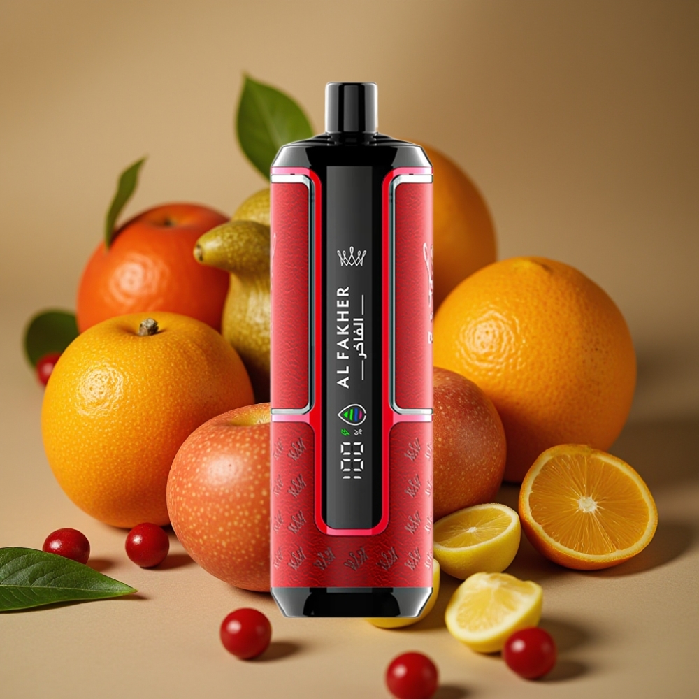 Al Fakher Crown Bar 15K Hypermax Descartável - 22ml, 600mAh, Tipo-C, 6mg/ml