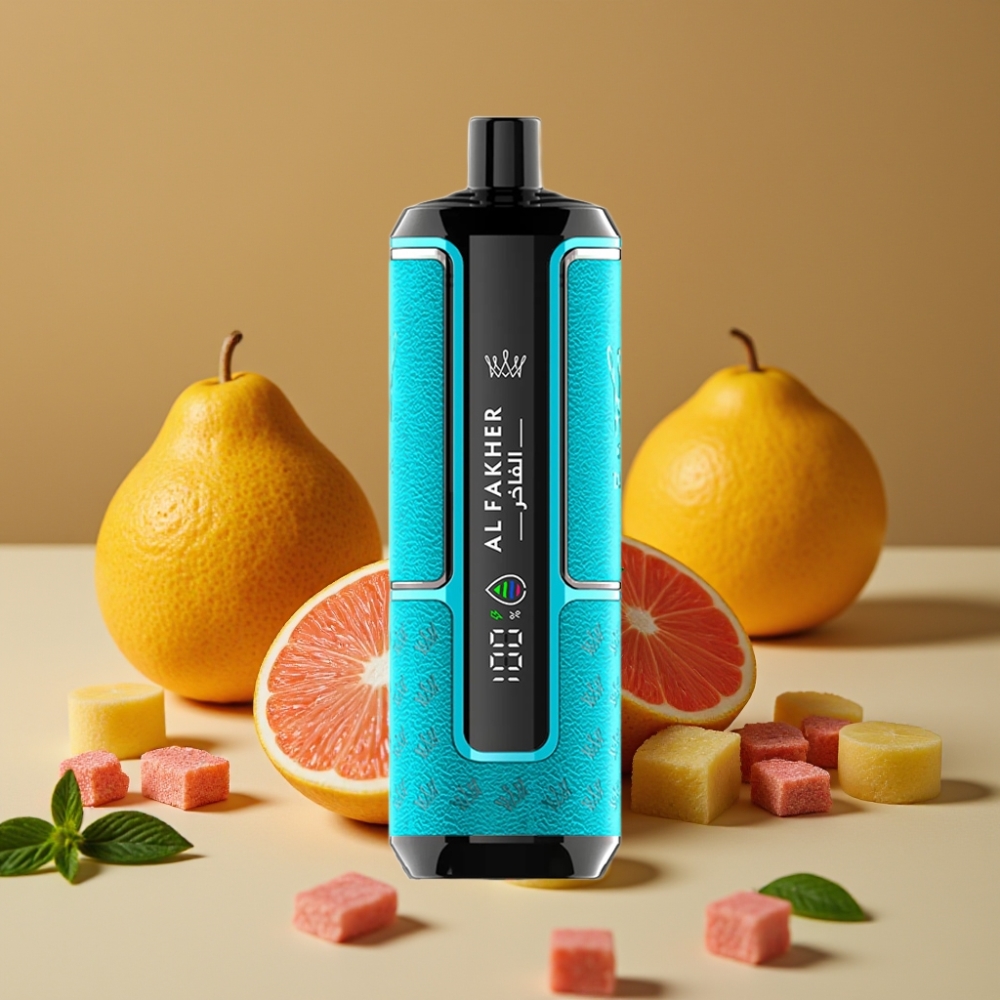 Al Fakher Crown Bar 15K Hypermax Disposable Vape Kit Menta Chiclete