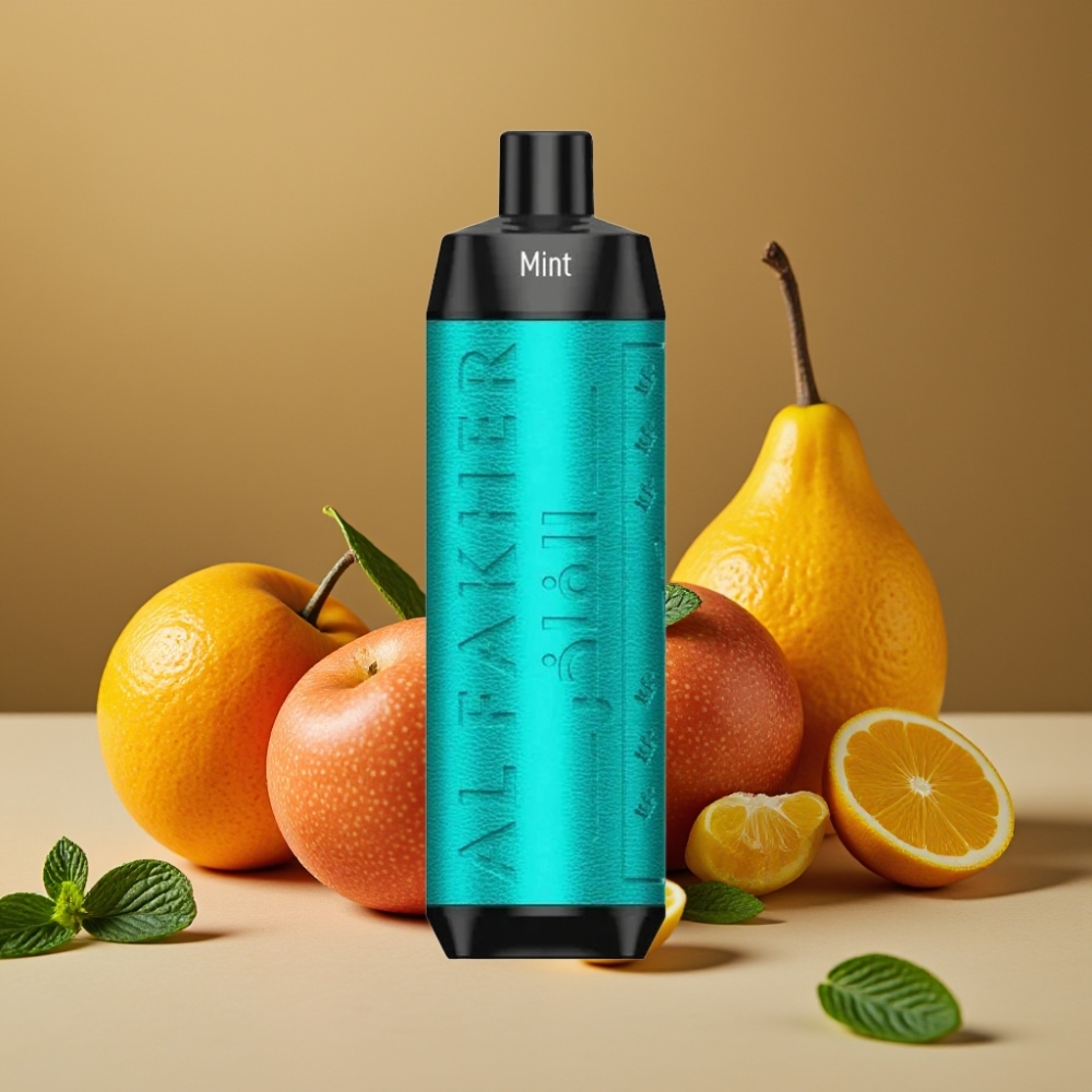 Al Fakher Crown Bar 8000 Crystal Disposable Vape Menta - 18ml, 5mg, 8000 Puffs