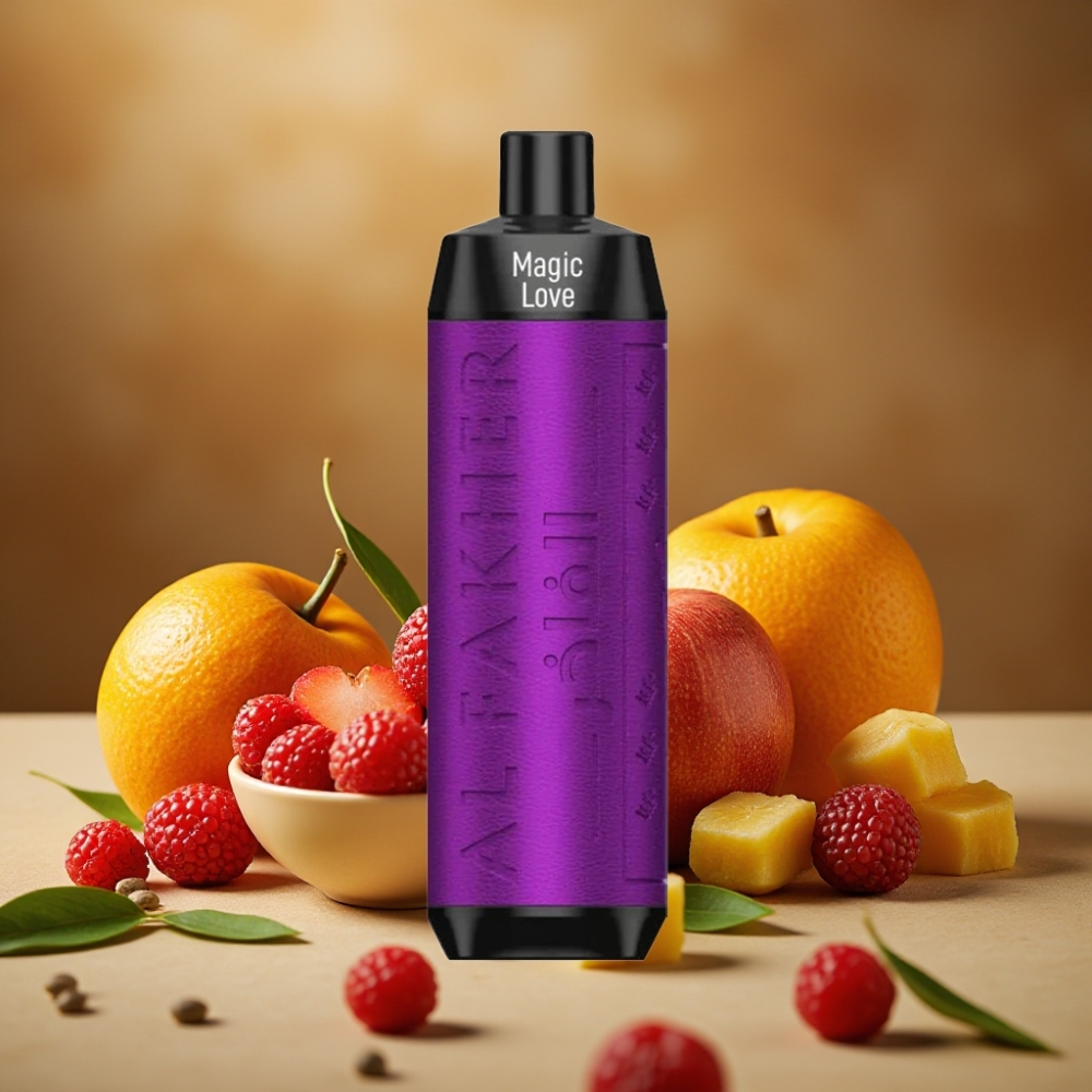 Al Fakher Crown Bar 8000 Crystal Vaporizador Descartável com 18ml e 8000 Tragadas