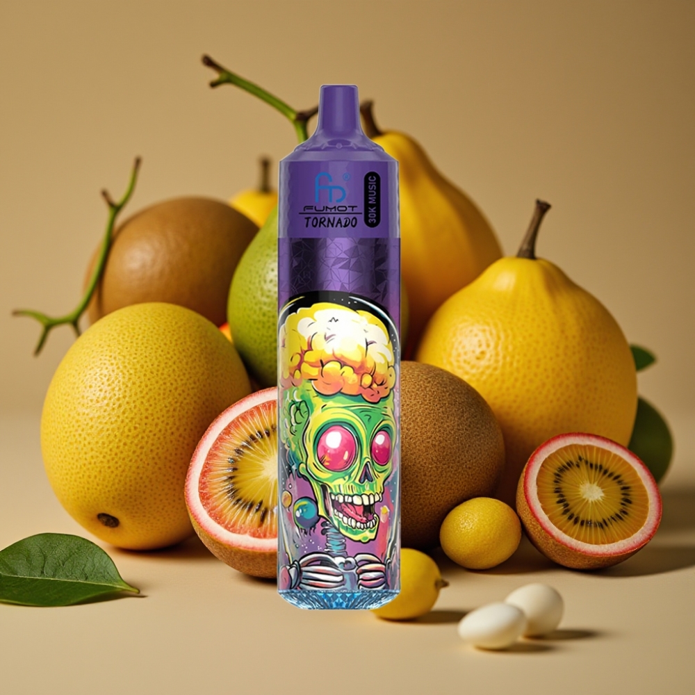 Fumot RandM Tornado 30000 Puffs 30mL 5% Kiwi Maracujá Goiaba