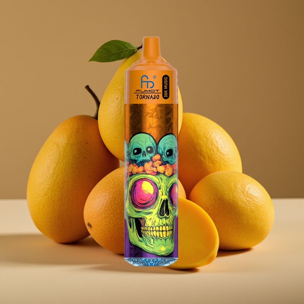 Fumot RandM Tornado 30000 Puffs Vape Descartável Triple Manga 30mL 5% 600mAh