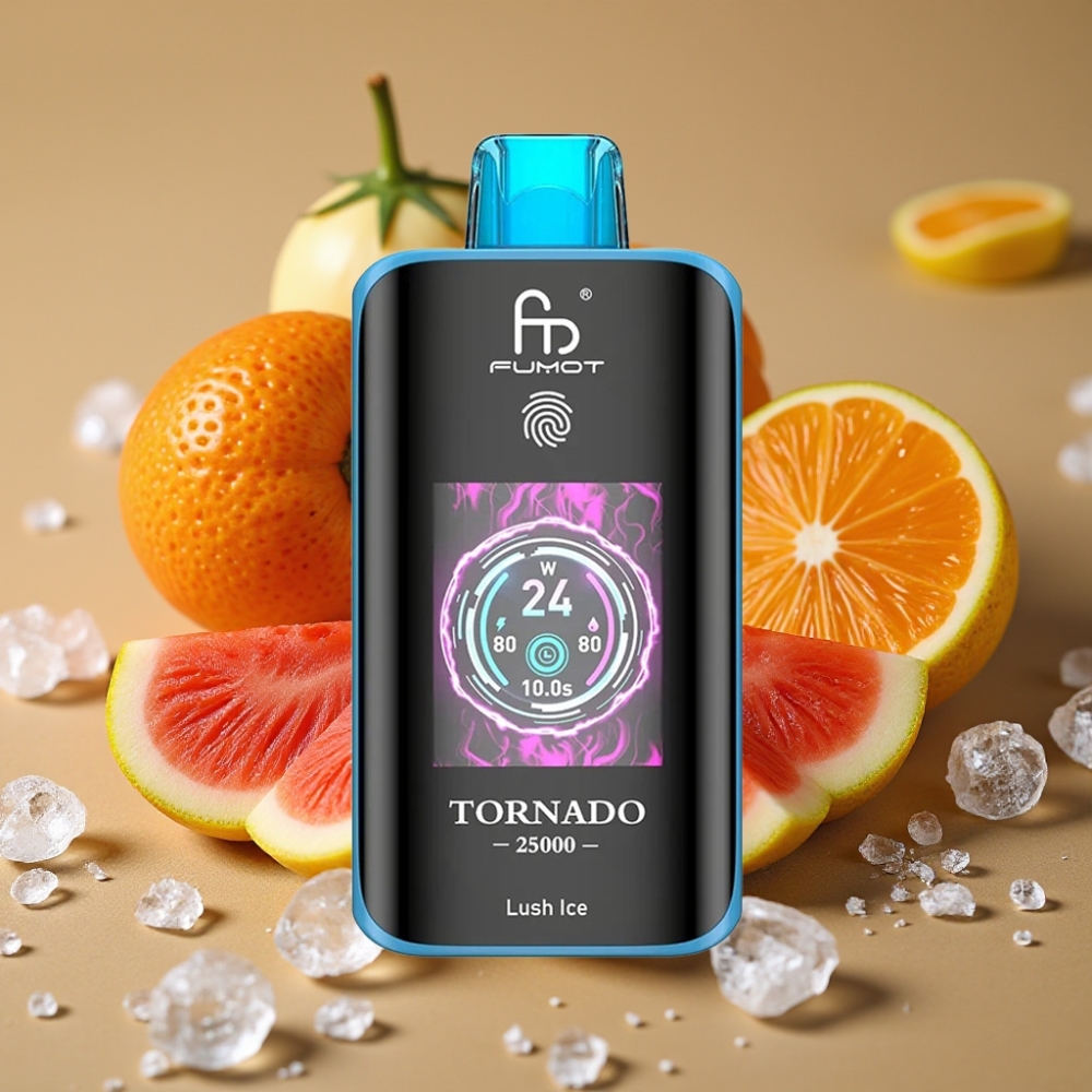 Fumot Tornado 25000 Puffs Tela HD 20ml Gelo Refrescante
