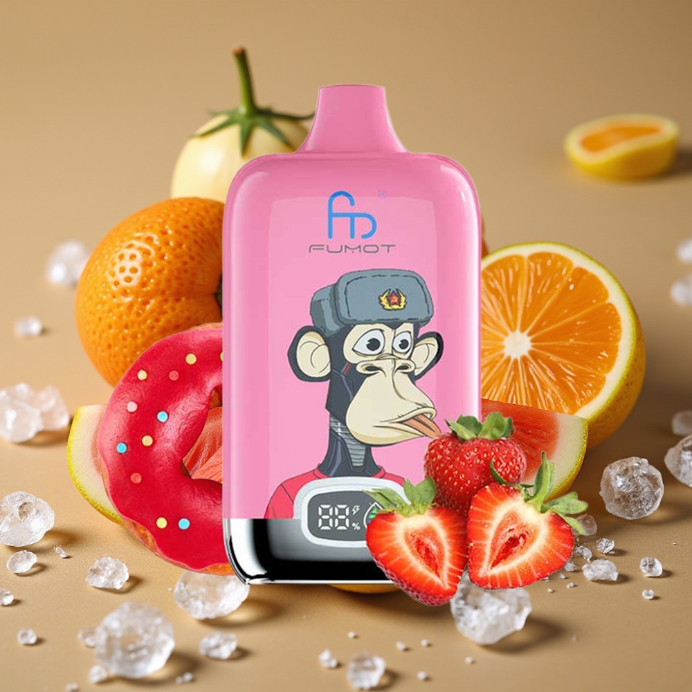 Fumot Tornado Digital Box 12000 Puffs 20ml Gelo Refrescante