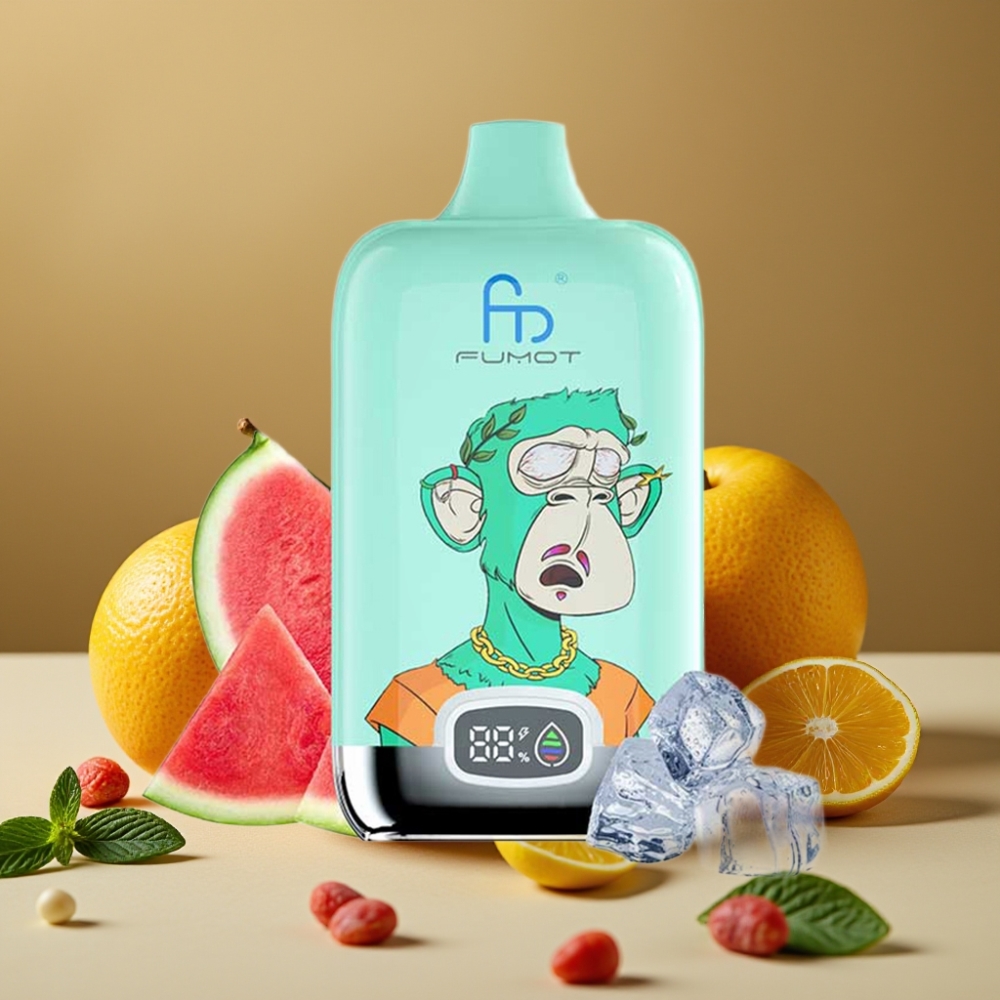 Fumot Tornado Digital Box 12000 Puffs 20ml Menta Refrescante
