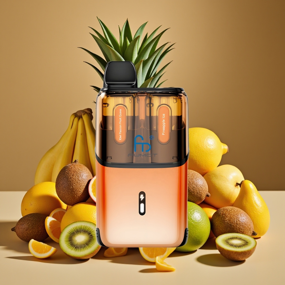 Fumot Ultra T32000 Descartável - 32000 Tragos, 24ml, Tipo-C - Kiwi Maracujá Goiaba - Abacaxi Gelo