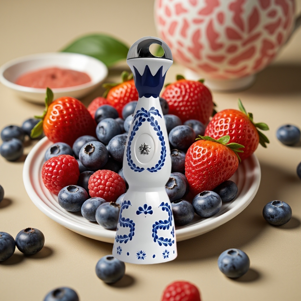 HUMO Azul 15000 Puffs Dispositivo Descartável com Sabor Mirtilo e Fruta-Dragão, 5% Nicotina, 20mL, USB-C