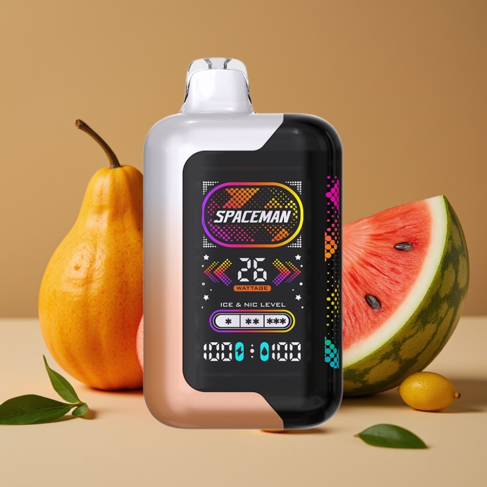 Spaceman SP40000 Zero Nic Disposable 20ml 0% Nicotina Tela Inteligente 2.28" 1000mAh