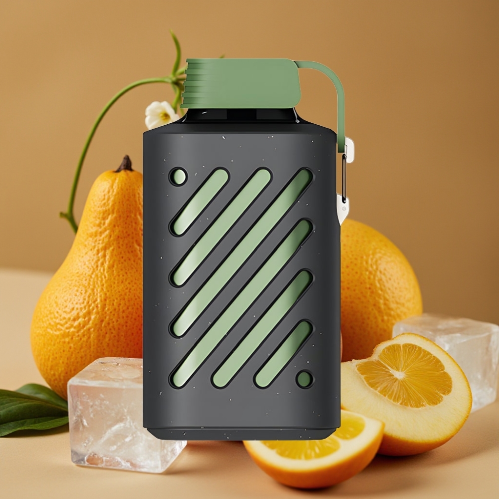 VOZOL GEAR 10000 Descartável - 10000 Tragos, 30 Sabores, Maçã Verde Gelada, 20ml