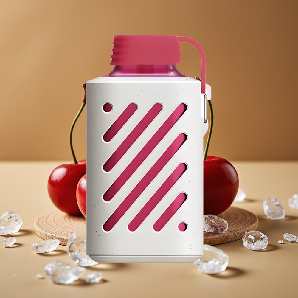 VOZOL GEAR 10000 Descartável com 30 Sabores, 20ml de E-líquido e Gelo de Cereja