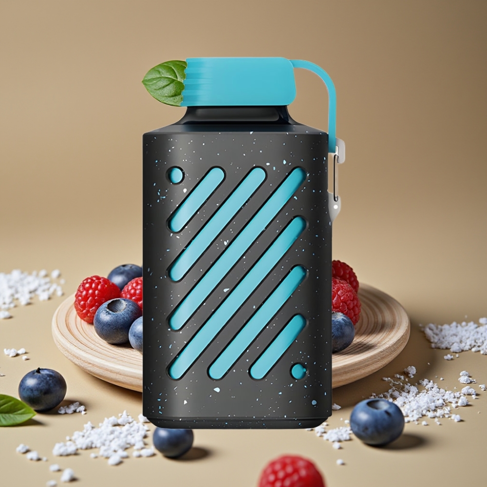 VOZOL GEAR 10000 Disposable Vape - 30 Sabores, 20ml Capacidade, Blue Razz Ice (Gelado)