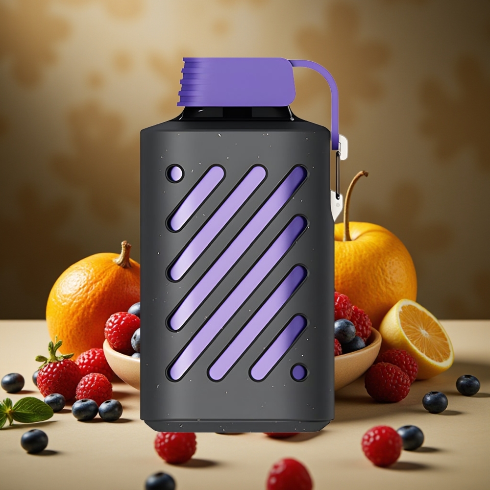 VOZOL GEAR 10000 Disposable Vape Tempestade de Frutas da Floresta - 10000 Puffs, 30 Sabores, 20ml E-líquido