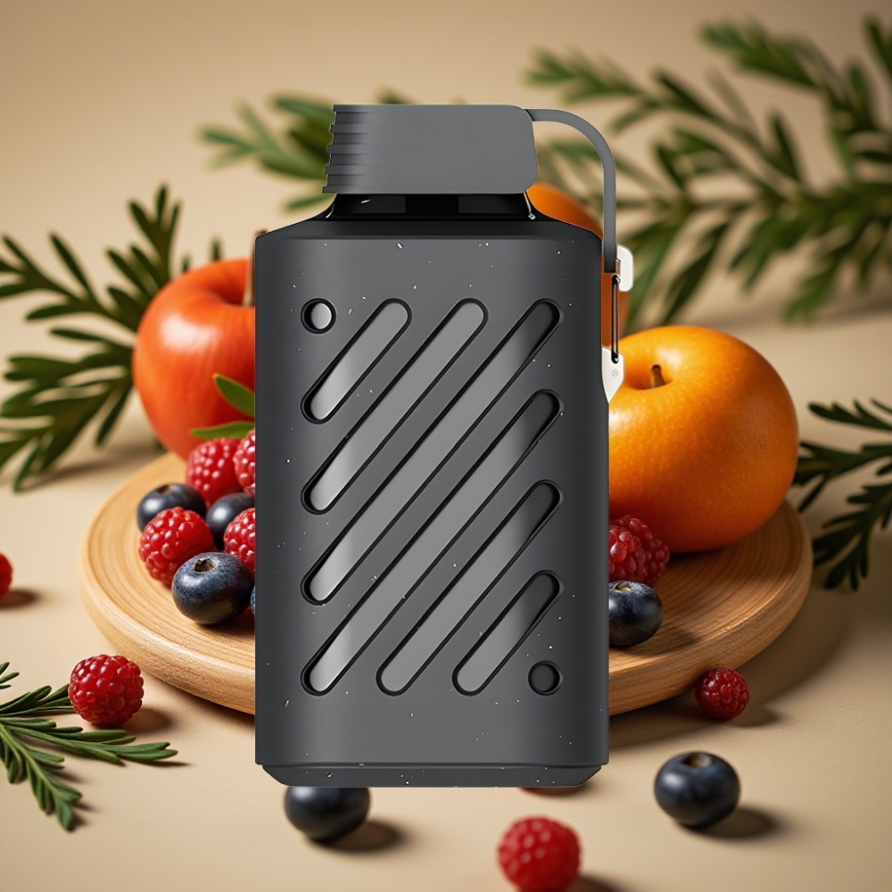 VOZOL GEAR 10000 Vape Descartável com 30 Sabores, 20ml de Líquido e 10000 Tragadas - Bagas de Cedro