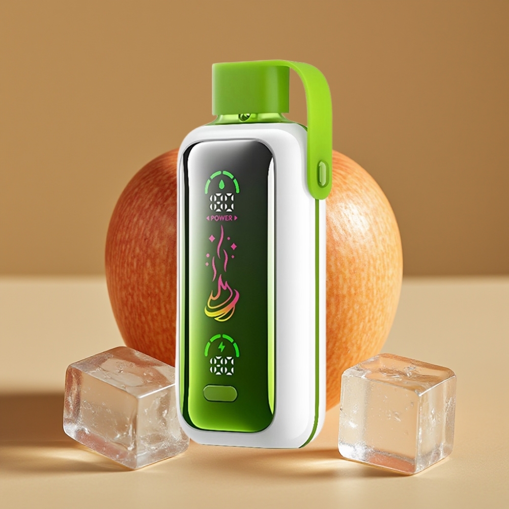 VOZOL Star 20000 Puffs Vape Dupla Maçã Gelo com Tela HD 2.2\" e Bateria 650mAh