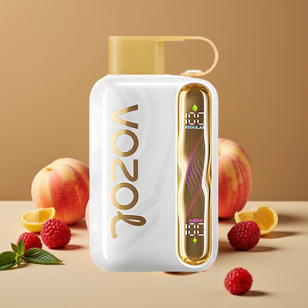 VOZOL STAR 40000 Disposable Vape - Pêssego Branco e Framboesa, 1000mAh, Tipo-C
