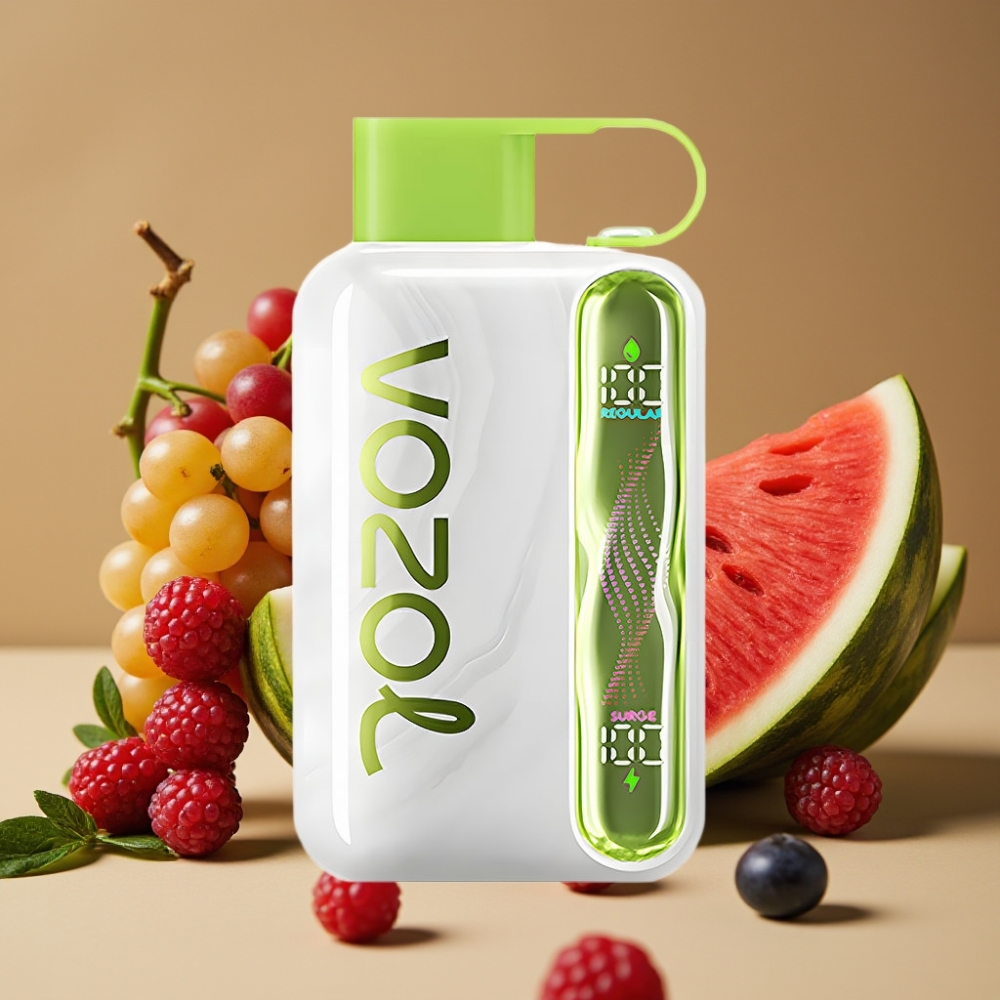 VOZOL STAR 40000 Puffs Vape Descartável 1000mAh Tipo-C Melancia Uva Boysenberry 20/50mg/ml