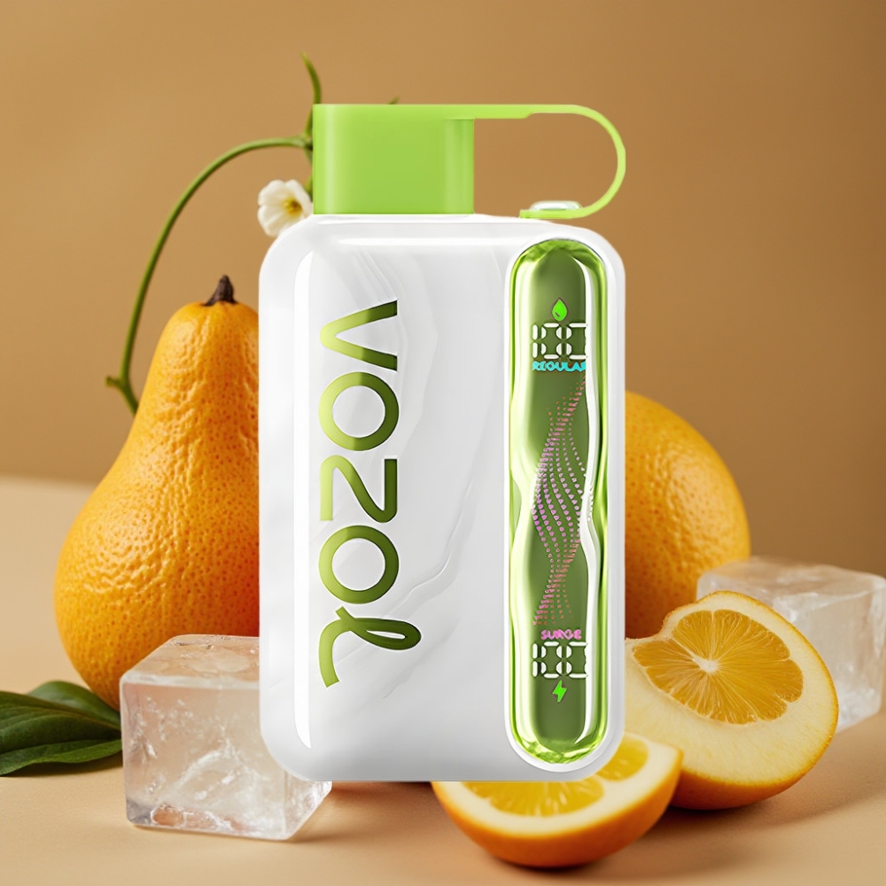 VOZOL STAR 40000 Puffs Vape Descartável Maçã Verde Gelada - 1000mAh, Tipo-C