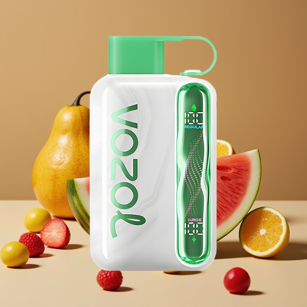VOZOL STAR 40000 Puffs Vape Descartável Melancia Chiclete – 1000mAh, Tipo-C