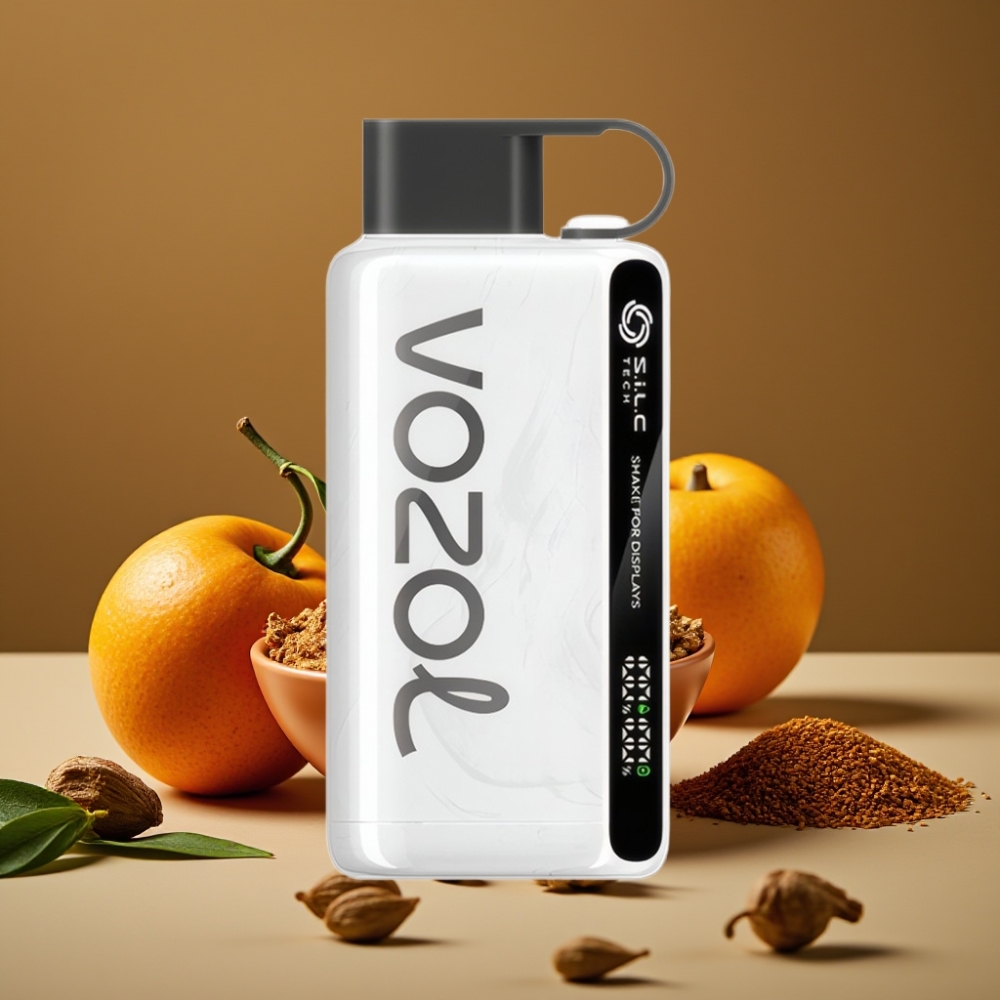 VOZOL STAR 9000/12000 Vape Descartável com Recarga Rápida 30%, Bateria 650mAh e Proteção de Boca
